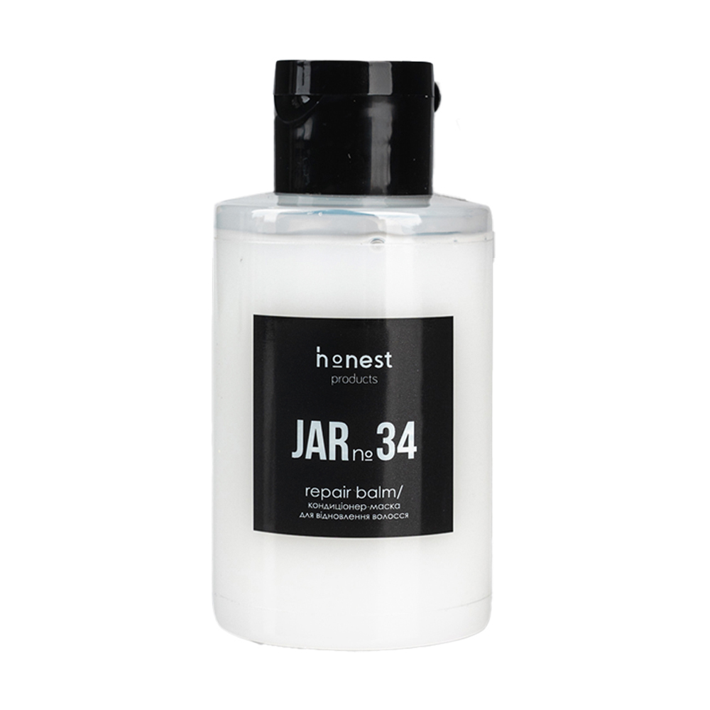 Відновлювальний кондиціонер-маска для волосся Honest Products Jar 34, 100 мл